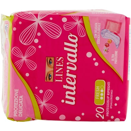 Pachete absorbante, Intervallo, 20 buc, usoare