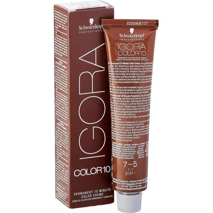 Vopsea de par, Schwarzkopf, Igora Color10 7.5, blond mediu auriu