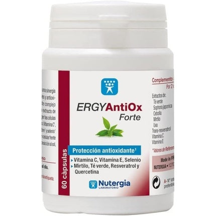 Supliment alimentar Nutergia, ERGYANTIOX Forte, 60 capsule