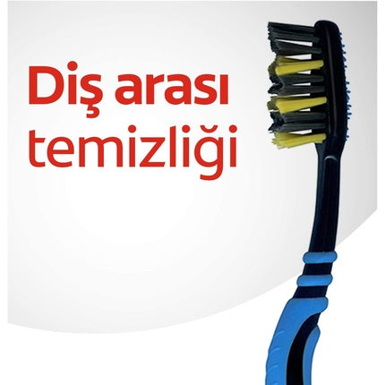 Periuță dinți, Colgate, Zig Zag, negru-albastru