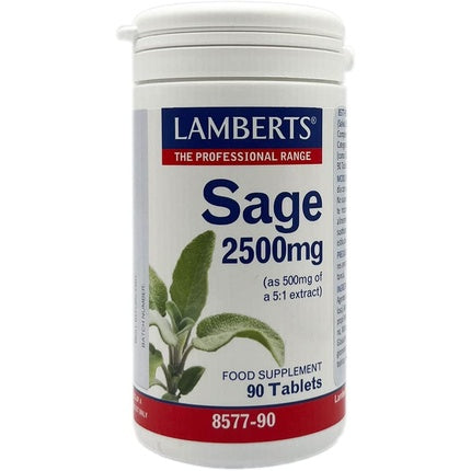 Capsule Lamberts Sage, 2500mg, 90 bucăți