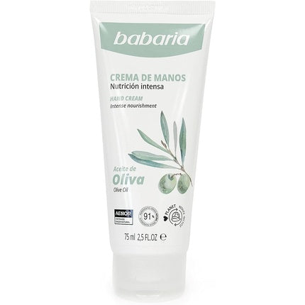 Cremă de mâini, Babaria, Ulei de măsline, 75ml