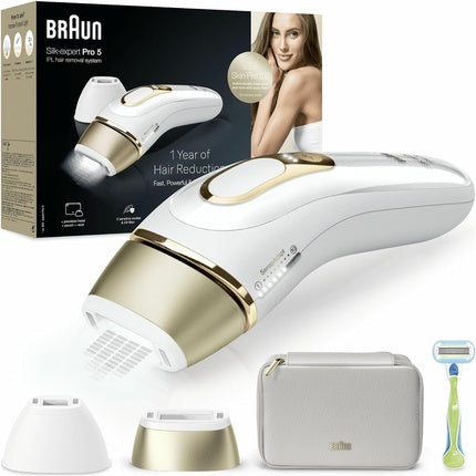 Epilator Braun Silk-Expert Pro 5 IPL 5152, alb