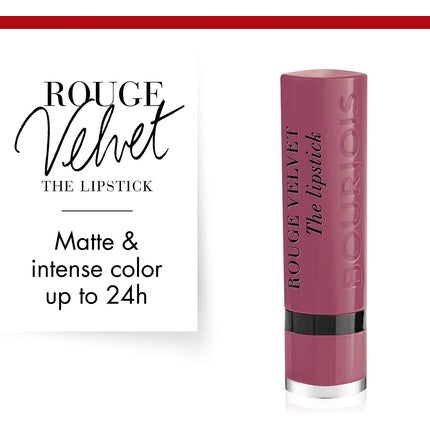 Ruj, Bourjois, Velvet, 19 Place Des Roses, 2.4g