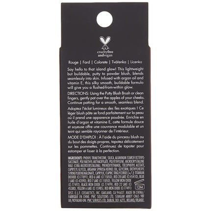 Blush cremă, E.L.F., Putty, roșu