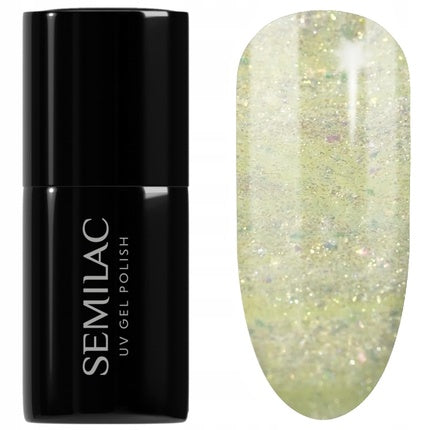 Lac de unghii Semilac UV Hybrid 497 Verde, 7ml