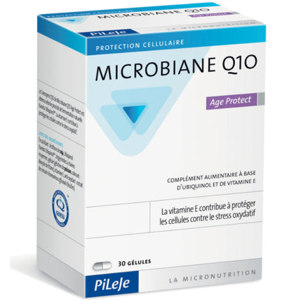 Supliment alimentar, PiLeJe, Microbiane Q10 Age Protect 30 capsule