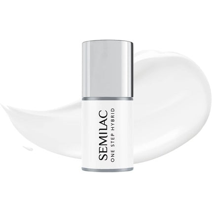 Lac de unghii Semilac One Step Hybrid 3-in-1 5ml Crem