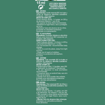 Ulei esențial tea tree, Marny's, 15ml, 100% pur