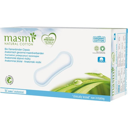 Absorbante femei, Masmi Natural Cotton Bio Classic, 210g