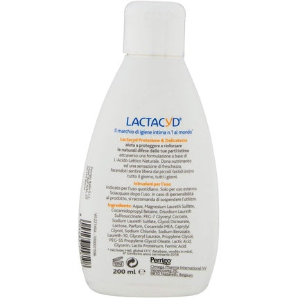 Gel de spalare intima, Lactacyd, Protection and Gentleness, 200ml