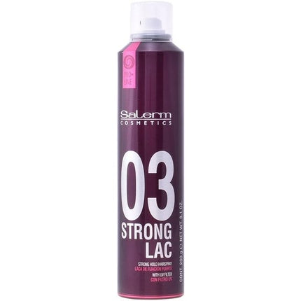 Spray fixativ, Salerm, Strong Lac 03, 405ml