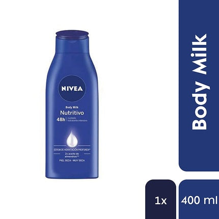 Lapte de corp, Nivea, Nutritive, 400ml