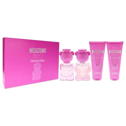 Set cadou, Moschino Toy 2 Bubble Gum, femei, 4 piese
