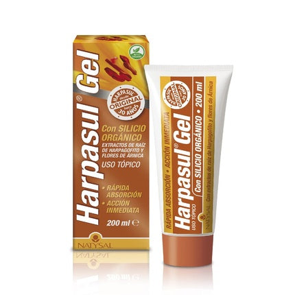 Gel masaj, Natysal, Harpasul, 200 ml, efect rece-cald