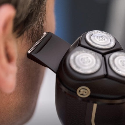 Aparat de ras electric, Philips, Series 3000, negru auriu