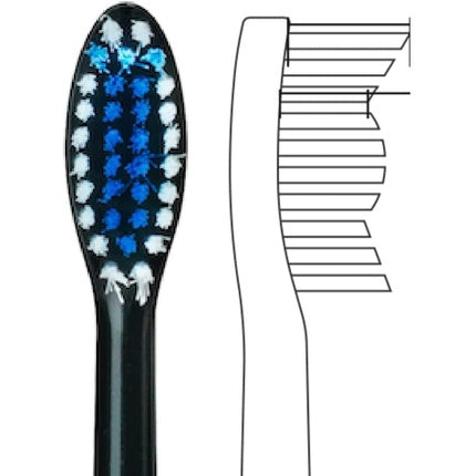 Capete periuță sonică Beconfident, regular, negre, set 2