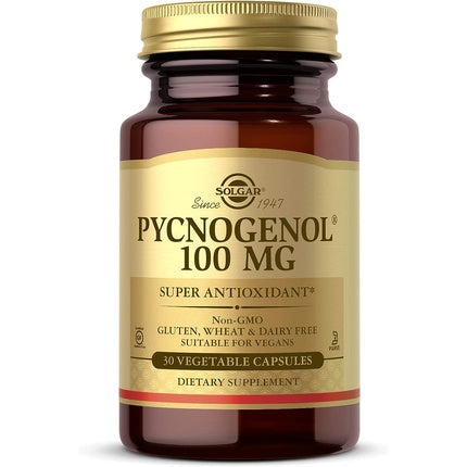 Supliment alimentar, Solgar, Pycnogenol 100mg, vegan 30 capsule