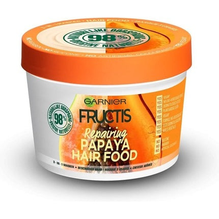 Masca de păr, Garnier, Fructis Hairfood Papaya, 390ml