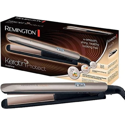 Placă de îndreptat părul, Remington, Keratin Infused, LCD