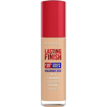 Fond de ten, Rimmel, Lasting Finish 35HR, 070 Sesame