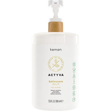 Balsam par și corp, Kemon Actyva Bellessere, 1000 ml