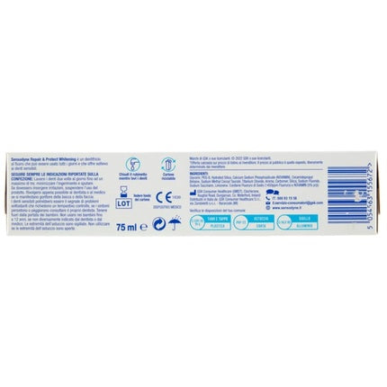 Pastă de dinți Sensodyne Repair & Protect Whitening, 75ml