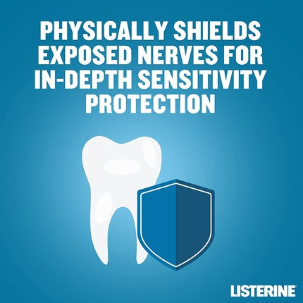 Apa de gura, Listerine, Advanced Defence, 500ml, menta proaspata