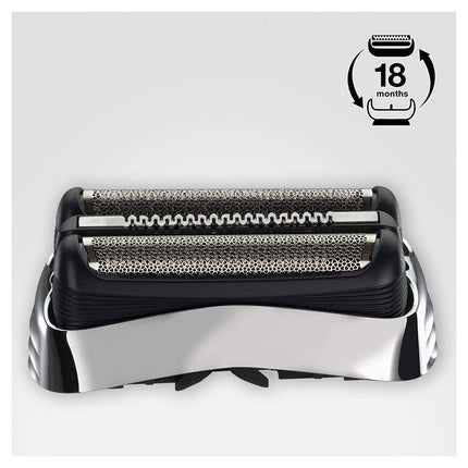 Cap de schimb başă de ras, Braun, Series 3, argintiu