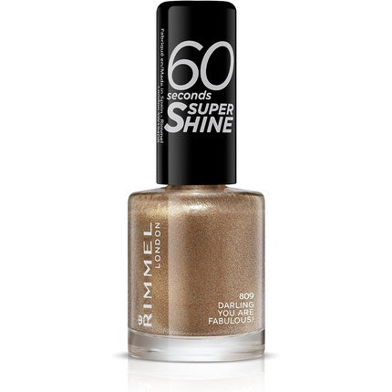 Lac de unghii, Rimmel, 60 Seconds Super Shine, 8ml, Darling