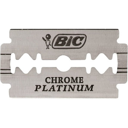 Lame ras reutilizabile, Bic, Chrome Platinum, 100 buc