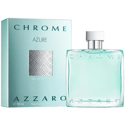 Parfum Azzaro Chrome Azure, Eau de Toilette, albastru, 100ml