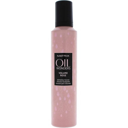 Spumă de păr Matrix Oil Wonders Volume Rose, roz, 247ml