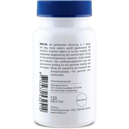 Vitamine, Orthica, Acid folic-800, 120 Tablete