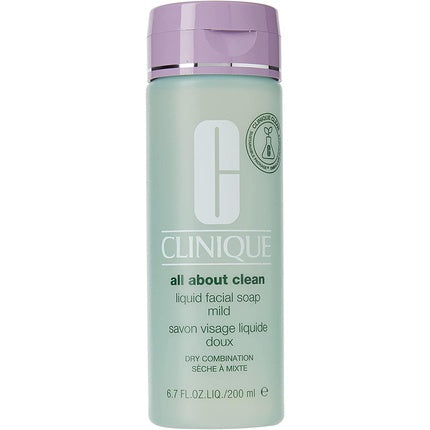 Sapun facial lichid, Clinique, Liquid Facial Soap Mild, 200ml
