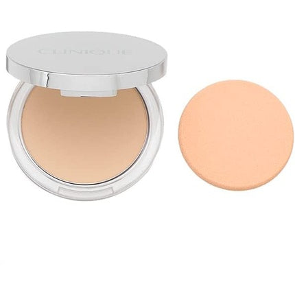 Pudra compacta, Clinique, Superpowder Double Face Makeup No. 02, Mat Bej