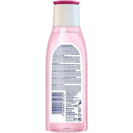 Tonic hidratant, Nivea, Rose Touch, 200ml