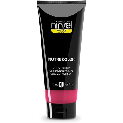 Masca coloranta par, Nirvel, NUTRE COLOR FLUOR, capsuna, 200ml
