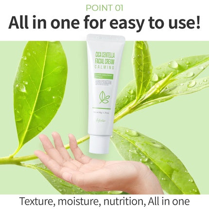 Cremă Față, Esfolio, Cica Centella, Alb, 50ml