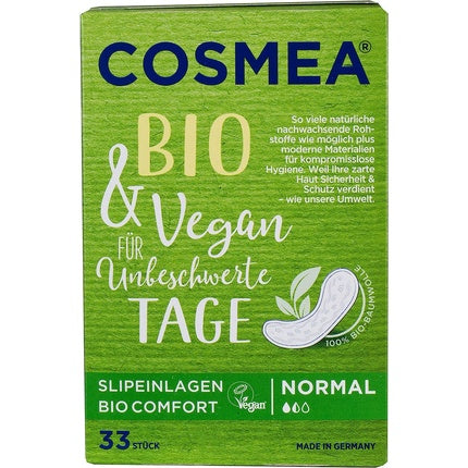 Absorbante zilnice, Cosmea, Bio, normal, 33 bucăți