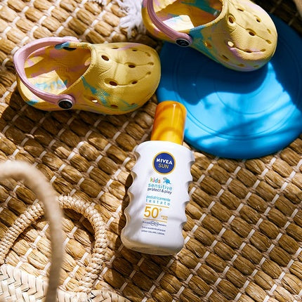 Spray pentru protecție solară copii, Nivea, SPF 50+, 200ml