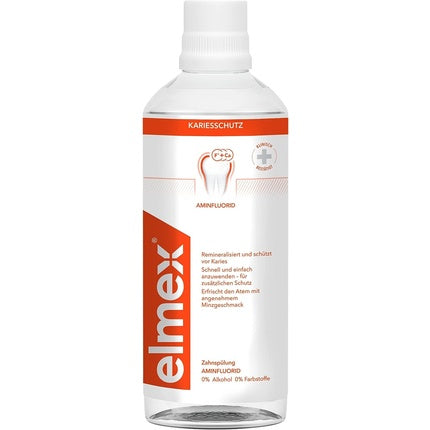 Apa de gură, Elmex, Anti-Cavity, 400ml, alb