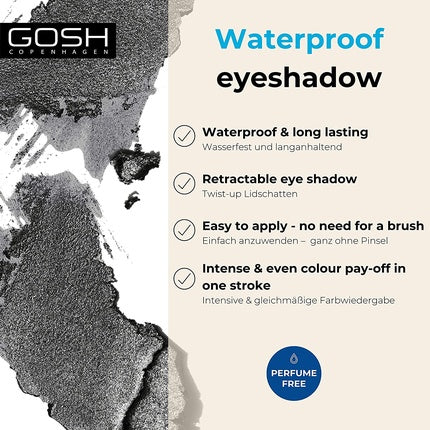 Fard de pleoape, GOSH, Forever, gri