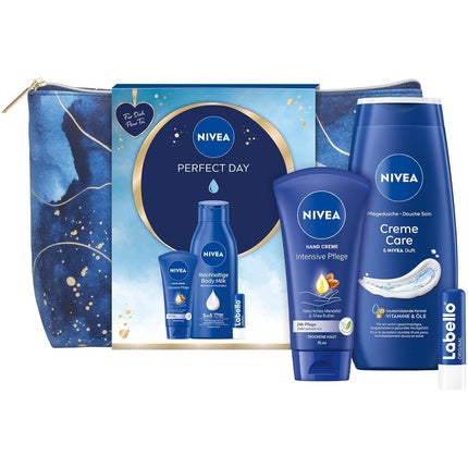 Set cadou, Nivea, Perfect Day, cu produse de ingrijire hidratanta