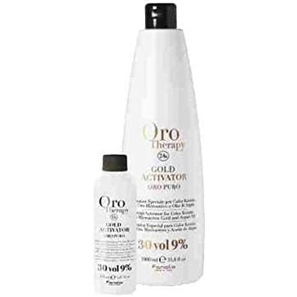 Activator pentru par, Fanola Oro Therapy, 1000ml, 9%