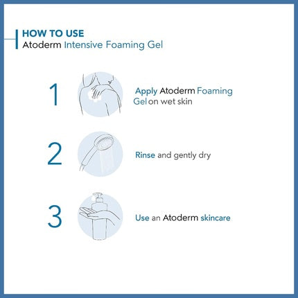 Gel de Curățare Facială, Bioderma Atoderm Intensive, 200ml