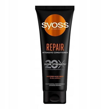 Balsam păr uscat Syoss, Intensive, 250ml, negru