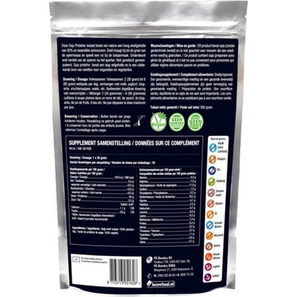 Proteine Pulbere, Lucovitaal, 500g, negru