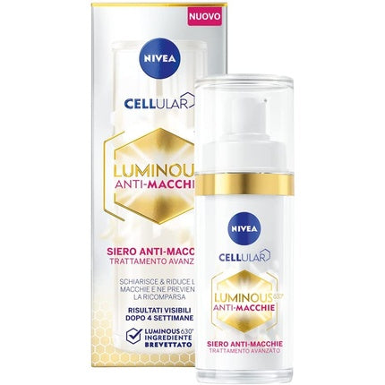 Ser pentru pete pigmentare, Nivea, Cellular Luminous 630, 30ml