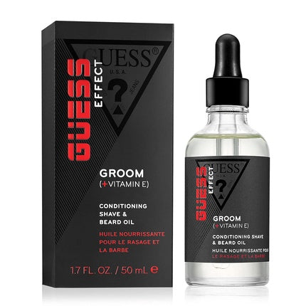 Ulei Barbă Guess Groom, 50 ml, Transparent